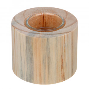 Подсвечник деревянный, 7,8х6,2х4,5 см