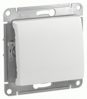 Systeme Electric GLOSSA мех. выкл. СУ 1 кл. бел. (пл.осн.) GSL000111 (20!)