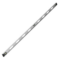 Уровень алюминиевый &quot;Рельс&quot;, 2000 мм, 3 глазка (1 поворотный) Matrix