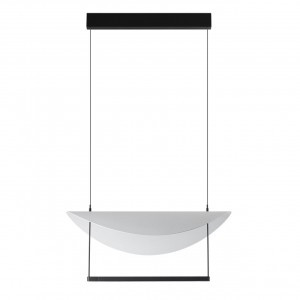 ODEON LIGHT 7015/20L HIGHTECH ODL25 285 белый ice crack/Подвес. св-к  повор. 360° IP20 20W GLIDER