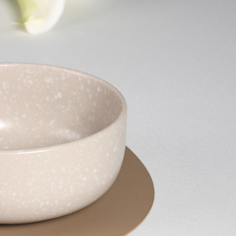 MILLIMI Салатник 620мл, 14.5х6см, керамика, бежевый