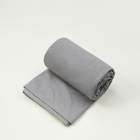 PROVANCE Фрэя Покрывало стеганое 180х200см, 100% полиэстер, серый