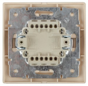 ЭРА Intro Plano выкл. СУ 3 кл., 10А, сосна 1-106-11 53801