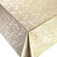 Клеенка 140*20 ДЕКОРАМА 512А (шелкография, беж.) ТУРЦИЯ