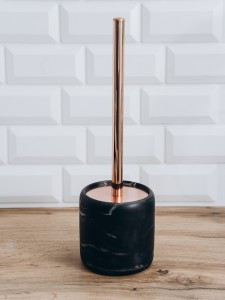 Ершик д/унитаза со стаканом Marble, полирезин 75204 Master House