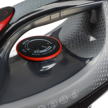 LEBEN Утюг 2600ВТ керам, антинакипь антикапля шнур 2,2м