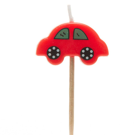 Свечи для торта NA2539 "Машина" 5шт в упаковке (360)