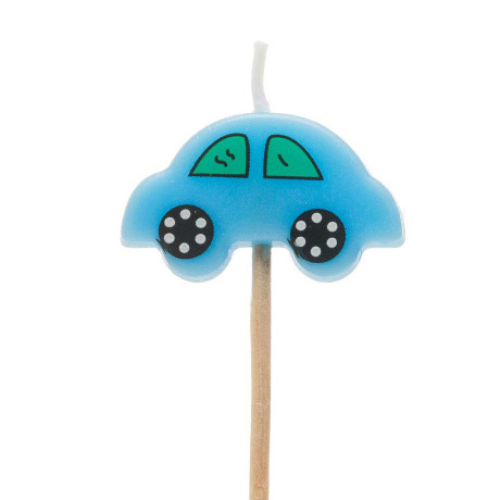 Свечи для торта NA2539 "Машина" 5шт в упаковке (360)