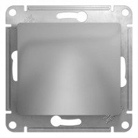 Systeme Electric GLOSSA мех. вывода кабеля СУ 1 мест. алюминий (пл.осн.) GSL000399 (5!)