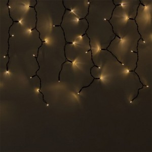 Гирлянда светодиодная уличная «Бахрома» SIC-120WW, 3.0*0.7м, 120 ламп, тепл.бел., IP60