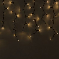 Гирлянда светодиодная уличная «Бахрома» SIC-120WW, 3.0*0.7м, 120 ламп, тепл.бел., IP60