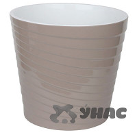 Горшок &quot;ЭЙС&quot; 3,8л Фраппе ЭС19-90 Ливингрин (16)