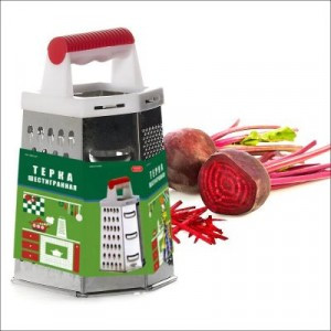 Терка шестигранная h=22см нерж сталь AN53-68 Мультидом