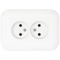 OVIVO роз. СУ 2 мест. LOFT белый, 404-010301-908