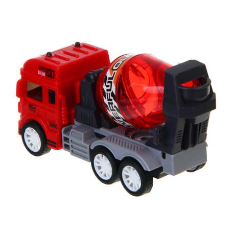 ИГРОЛЕНД Набор машинок "Сити-транспорт", 18,5х6х29см, 2 дизайна