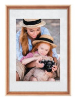 Фоторамка Image Art С20 30х40 дерев. сосны, нат. с частич.затемн., вставка-прозр. пластик 53112