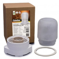 Camelion 1502 св-к влагозащит. баня/сауна 125° IP54 60W E27 белый НПБ-400 КСС-002 композит/стекло