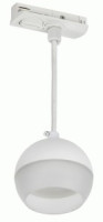 IEK св-к 4119 подвесной на 1-фаз. шинопровод под лампу GX53 белый 90x90 LT-UCB0-4119-GX53-1-K01