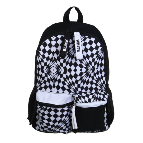 FLOMIK Рюкзак универсальный 40х30х15см, "Оптик", 1 отд., 2 передних, 2 бок.кармана, 1 карман на сп.