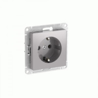 Systeme Electric ATLASDESIGN мех. роз. СУ 1 мест. (земля), 16А (автоклеммы)АЛЮМИНИЙ ATN000343S (10!)