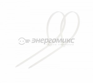 Rexant хомут нейлоновый белый 3,6х150 (уп. 100шт., цена за уп.), 07-0150-4