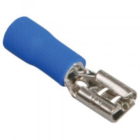 STEKKER Наконечник плоский изолир. (мама) РпИм 1,5-2,5мм2 Синий LD402-25250 (уп.100шт) 39413