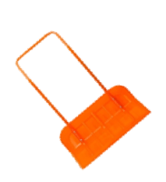 Скрепер из поликарбоната морозостойкий , ударопрочный 800мм х 450мм