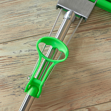 VETTA Швабра ПВА стальной корпус, телескоп. ручка, 110см, двойной ряд роликов