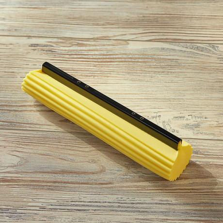 VETTA Швабра ПВА стальной корпус, телескоп. ручка, 110см, двойной ряд роликов