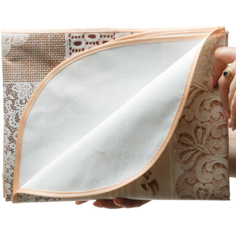 Скатерть Кармен 135х110 с бейкой Кружево 558/2