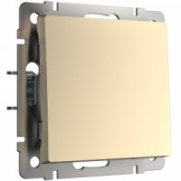 Werkel мех. выкл. СУ 1 кл. 10A (шампань)  (WL11-SW-1G a040915)W1110011 a050869