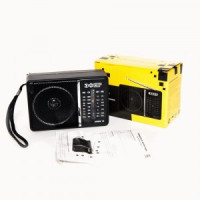 Радиоприемник &quot;Эфир-15&quot;, УКВ 64-108МГц, УКВ/СВ/КВ 64-108МГц, 2xR20, 135х60х90 мм