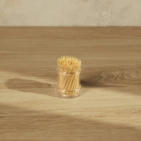 Зубочистки тм VETTA, бамбук, акриловая упаковка, 180шт