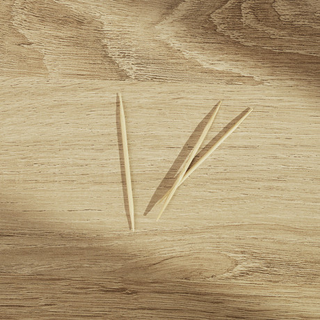 Зубочистки тм VETTA, бамбук, акриловая упаковка, 180шт