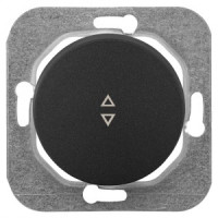 Bylectrica РЕТРО ПРОВАНС мех. выкл. 1 кл. проходной, СУ (С610-3361черный графит)