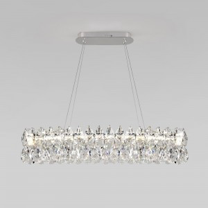 Bogate's люстра с хрусталем 66W 8533lm 2K-4K-6K 950x320x1130 прозр./хром Marvel 90372/1 a065696