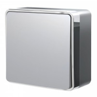 Werkel выкл. ОУ 1 кл. проходной Gallant (серебро) a052768 W5012006