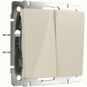 Werkel мех. выкл. СУ 2 кл. 10A самовозврат W1122403 (слоновая кость) a062573