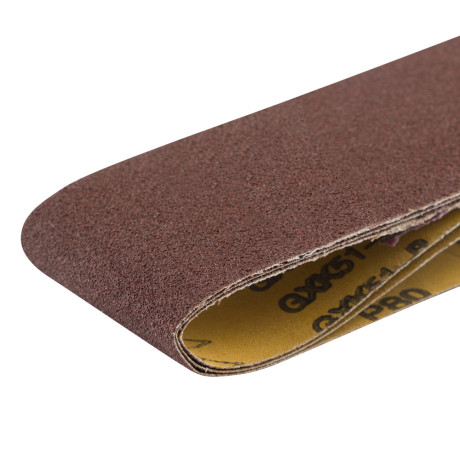 Лента абразивная бесконечная, P 80, 75 х 533 мм, 3 шт Matrix