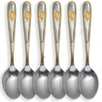 Ложка чайная NA1777-3 Вензель 6 шт. (100)