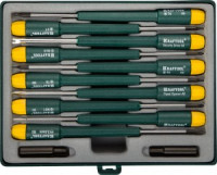 Набор KRAFTOOL Отвертки для ремонта мобильных телефонов, 12 предметов