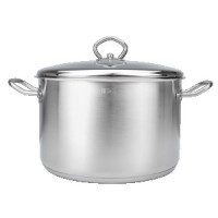 Кастрюля нерж сталь с крышкой 10л d=28см h=17,5см, индукция TR-17312 TalleR