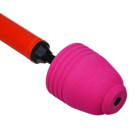 Вантуз-насос сантехнический для очистки раковины, ванны, унитаза, пластик, красный