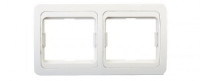 Smartbuy Марс Рамка 2-мест. горизонтальная белая  (SBE-02w-00-FR-2)