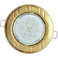 Ecola GX53 H4 св-к &quot;6 полос&quot; Золото 43x115 FG51H4ECB (10!)