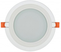 IEK св-к св/д даунлайт (панель) 12W(1020lm) 4000К ДВО 1621 белый круг IP20 LDVO0-1621-12-4000-K01