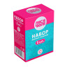 SILAPRO Ляйсан Набор фитнес резинок 5шт (2.5кг, 4.5кг,7кг, 9кг, 14кг), 60х5см, TPE