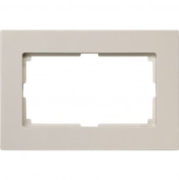 Smartbuy Нептун Рамка двойная пластик бежевая (SBE-06i-Twin-FR)