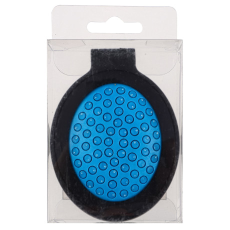 Расческа дорожная тм ЮНИLOOK, с зеркалом пластик, стекло, 6х8см, 4 цвета