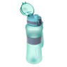 SILAPRO MAX Бутылка спортивная с замком, EGGSHELL BLUE-ULTIMATE GREY, 600мл, РС, силикон